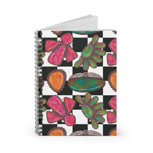 Load image into Gallery viewer, checkered notebook