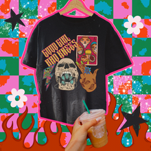 Load image into Gallery viewer, Good Girl Bad Knees Collage tee