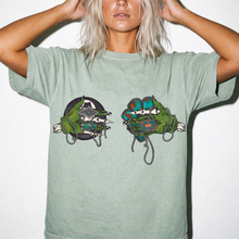 Load image into Gallery viewer, Frankenstein Drippy 8 ball tee