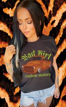 Load image into Gallery viewer, Bad Girl Custom Motors tee