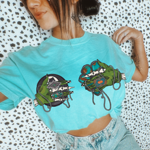 Load image into Gallery viewer, Frankenstein Drippy 8 ball tee
