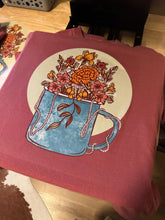 Load image into Gallery viewer, Cup of Spring graphic tee - Comfort Colors
