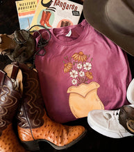 Load image into Gallery viewer, Floral leathers co Tee
