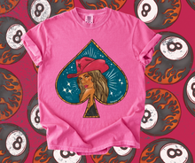 Load image into Gallery viewer, Blonde Spade Bombshell tee

