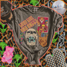 Load image into Gallery viewer, Good Girl Bad Knees Collage tee
