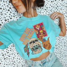 Load image into Gallery viewer, Good Girl Bad Knees Collage tee
