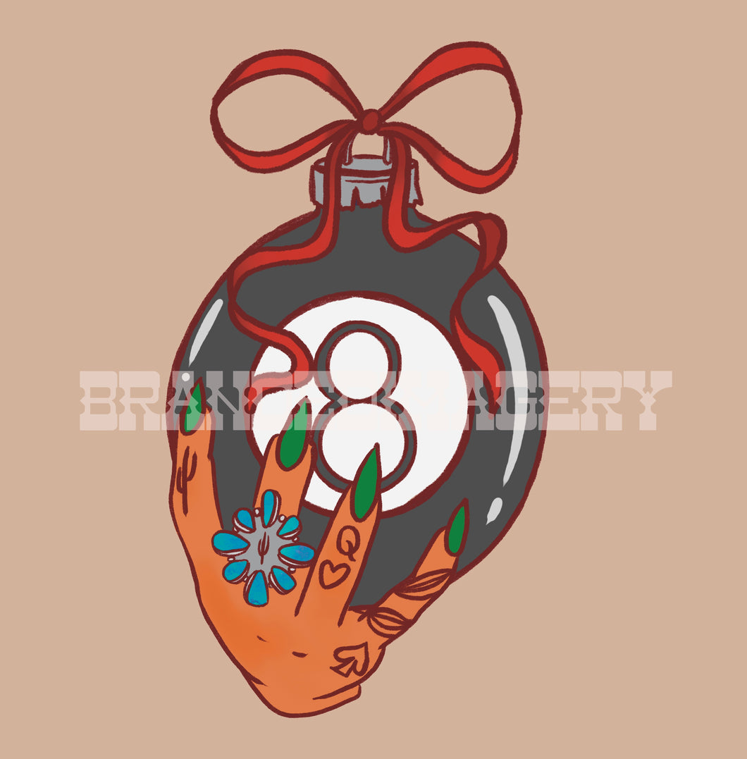 8ball ornament