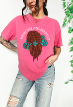 Load image into Gallery viewer, Support Your Local Hairstylist Tee
