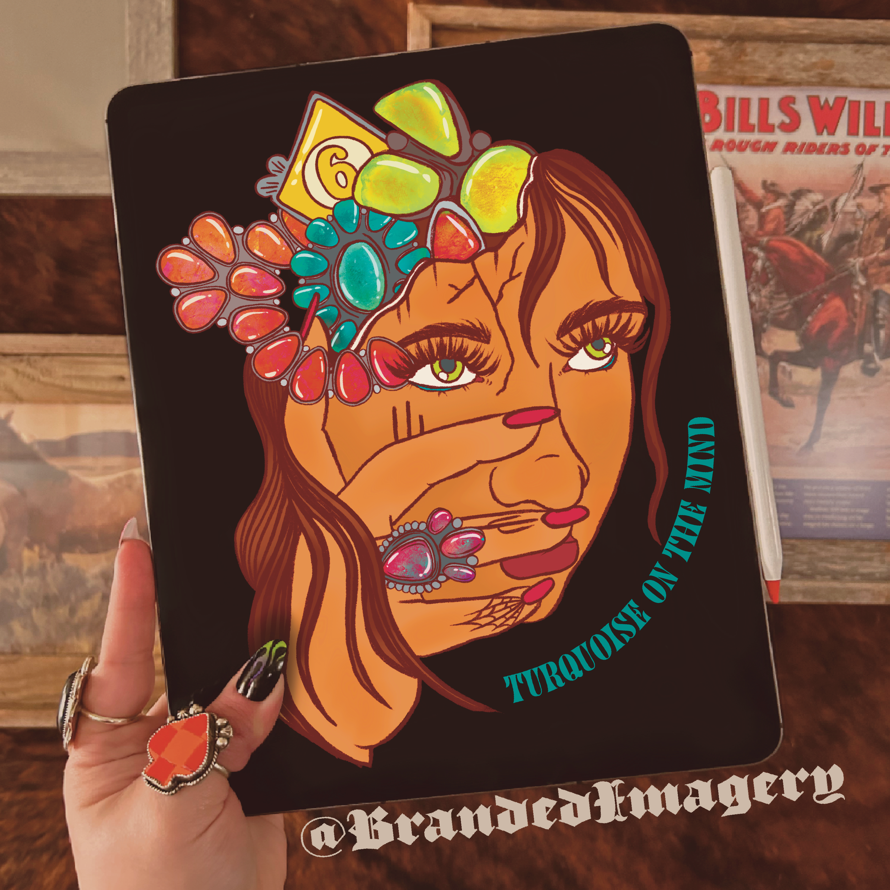 Turquoise on the mind! – Branded Imagery