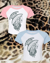 Load image into Gallery viewer, Women doing whatever raglan baby tee

