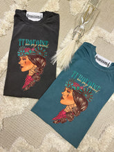 Load image into Gallery viewer, Turquoise on my mind graphic tee - Comfort Colors
