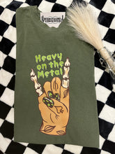 Load image into Gallery viewer, Heavy on the metal western graphic  - Comfort Colors
