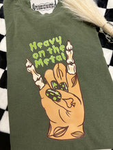 Load image into Gallery viewer, Heavy on the metal western graphic  - Comfort Colors
