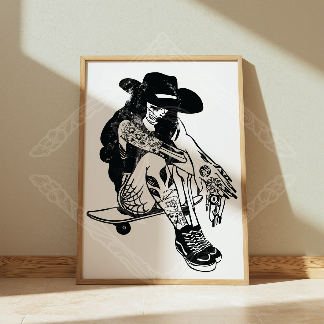 keep rollin' print